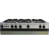 Kriazi Gas Cooker, 5 Burners, Silver- 9700SS