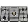 Kriazi Gas Cooker, 5 Burners, Silver- 9700SS
