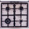 La Germania Gas Cooker, 4 Burners, Stainless Steel- 6C80GLA1X4AWW