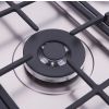 La Germania Moderna Gas Cooker 5 Burners, Stainless and Black - 9N10GUB1X4AWW