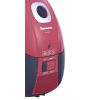 Panasonic Deluxe Series Bagged Vacuum Cleaner, 1900 Watt, Red - MC-CG711