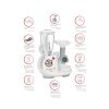 Moulinex Odacio Food Processor, 1000 Watt, White - FP7371BM