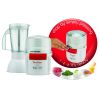 Moulinex La Moulinette Blender With Chopper 800 Watt, White - AR6801EG