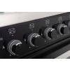 بوتجاز غاز بريميوم دوبل شيف، 5 شعلات، ستانلس ستيل/اسود - PRM6090SB-1GC-511-IDSP-DH