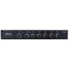 بوتجاز غاز بريميوم دوبل شيف، 5 شعلات، ستانلس ستيل/اسود - PRM6090SB-1GC-511-IDSP-DH