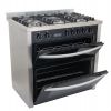 بوتجاز غاز بريميوم، 5 شعلات، ستانلس ستيل- PRM6090S1GC511IDSPDV