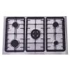 Premium Gas Cooker, 5 Burners, Stainless Steel Black- PRM6090SS-2GC-511-IDSP-2W