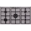 Fresh Free-standing Gas Stove, 5 Burners, Stainless Steel - FRCOFS1556