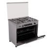 Fresh Free-standing Gas Stove, 5 Burners, Stainless Steel - FRCOFS1556