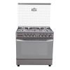 Royal Gas Cooker,  5 Burners, Stainless Steel- NL80ESSMV