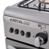 Royal Gas Cooker,  5 Burners, Stainless Steel- NL80ESSMV