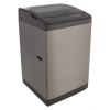 Sharp Top Loading Automatic Washing Machine, 11 Kg, Dark Silver - ES-TN11GDSP with No-Frost Refrigerator, 385 Liters, Black - SJ-48C(BK)