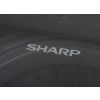 Sharp Top Loading Automatic Washing Machine, 11 Kg, Dark Silver - ES-TN11GDSP with No-Frost Refrigerator, 385 Liters, Black - SJ-48C(BK)