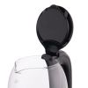 Sonai Classic Glass Kettle, 1.7 Liters, Black - MAR-3752