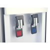 Speed Hot and Cold Water Dispenser with Built-In Fridge and Freezer, Silver - SP-210S