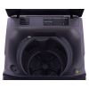 Tornado Free Standing Top Load Automatic Inverter Washing Machine, 11 KG, Black and Silver - TWE-TLD11RSS