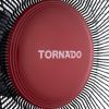 Tornado Desk Fan Without Remote Control, 16 Inch, Black and Red - TDF16D