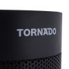 Tornado Electric Ceramic Heater with Remote Control, 2000 Watt, Black - TPH-2000DF