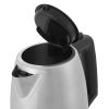 Tornado Electric Kettle, 1.7 Liter, 2200 Watt, Silver - TKS-2217