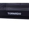 Tornado Electric Oven with Grill, 46 Liters, 1800 Watt, Black Silver - TEO-46NE(K)