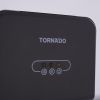 Tornado Hot and Cold Water Dispenser, With Cabinet, Black and Silver - H40ABE-SB