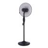Tornado Stand Fan without Remote Control, 16 Inch, Black - TSF-16W