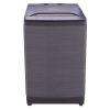 Tornado Top Load Automatic Washing Machine with Pump, 12 KG, Dark Silver - TWT-TLN12LDS