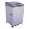 Tornado Top Load Automatic Washing Machine with Pump, 10 KG, Silver - TWT-TLN10LSL