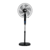 Unionaire Stand Fan with Remote Control, 18 Inch, Black - UFS18-BR-TB-PRO