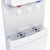 ULTRA Hot, Cold And Normal Water Dispenser With Cabinet, White And Silver - UWD19CAB