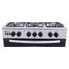 Unionaire Free Standing Gas Cooker, 5 Burners, Stainless Steel- C6080SSAC186F
