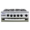 Unionaire Gas Cooker, 4 Burners, Stainless Steel - CF6060SV-447-So