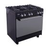 بوتجاز غاز يونيون اير، 5 شعلة، اسود - C68EB-AC-447-ECOP-2W