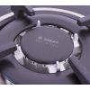 Unionaire Gas Cooker, 5 Burners, Black Glass- C6090GB1GC383IDSPSPC