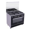 Unionaire I Cook Smart Gas Cooker, 5 Burners, Stainless Steel - C69SSGC511-ITFS-2W-AL