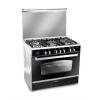 Unionaire i-Cook Smart Gas Cooker, 5 Burners, Stainless Steel, 90 cm - C6090SS-DC-511-IDSC-S