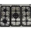 Uniontech 5 Burners Gas Cooker, Stainless Steel, 80 cm - C6080NC511IDSCS