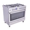 بوتجاز غاز وايت ويل برو، 5 شعلة، فضي - WC9099FSS