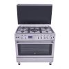 White Whale Pro Gas Cooker 5 Burners, Silver- WC9099FSS