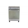 Zanussi Gas Cooker, 4 Burners, Stainless Steel- ZCG64396XA