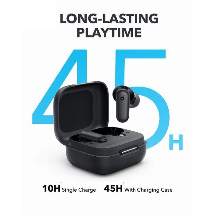Anker Soundcore R50i NC Earbuds with Noise Cancellation, Black - A3959H11