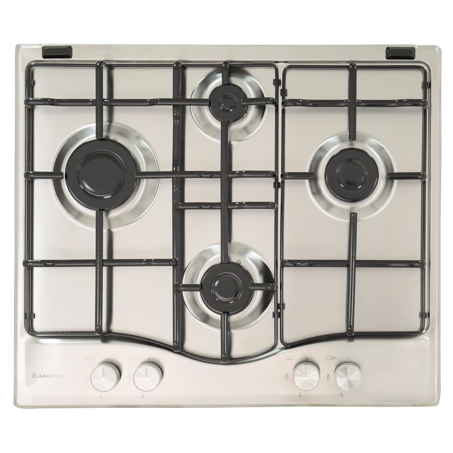 Ariston Built In Gas Hob 4 Burners Stainless Steel 60 cm PCN 642 IX A Best price in Egypt B.TECH