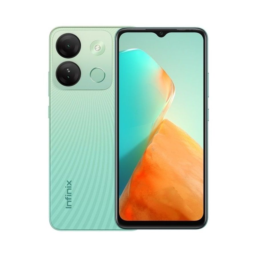 Infinix Smart 7 HD X6516, 64GB, 2GB RAM, 4G LTE, Dual SIM - Green Apple ...