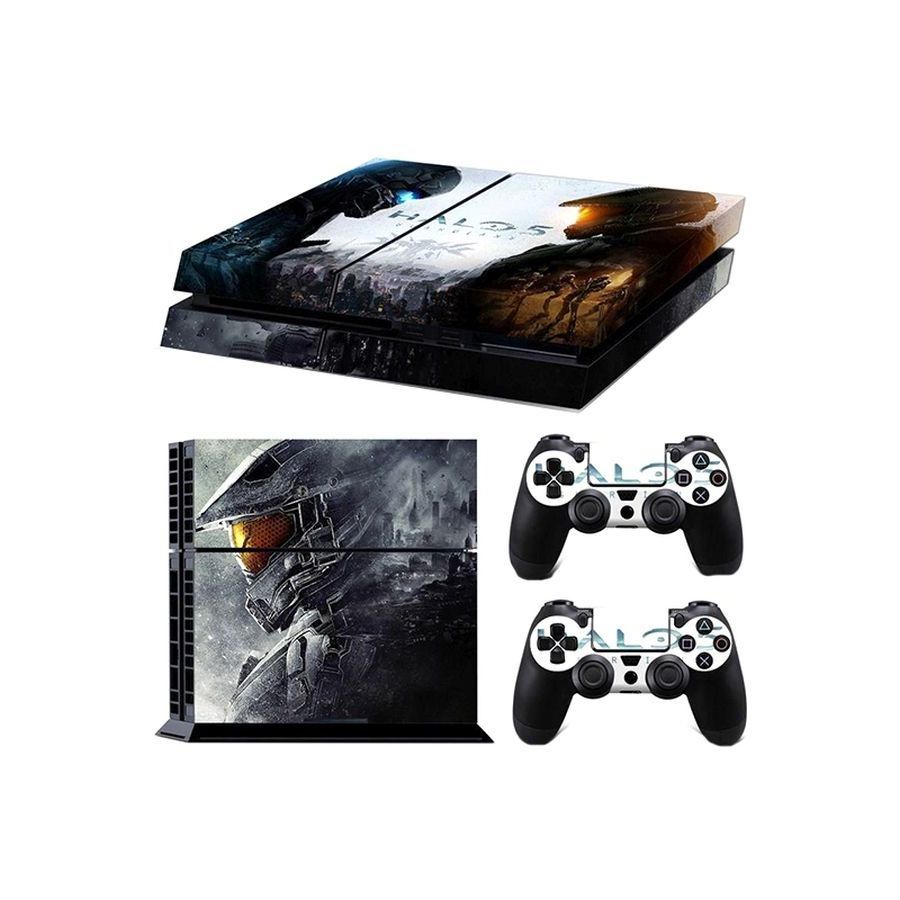 3 Piece Halo 5 Printed Sticker For PlayStation 4 Tn ps4 2609