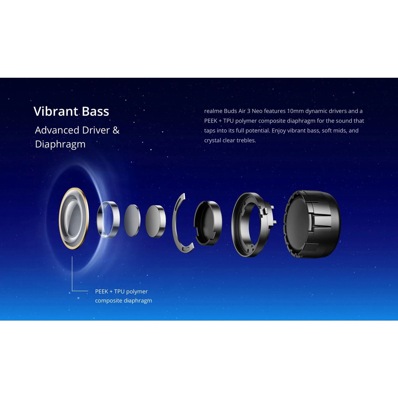 наушники realme buds air 3 neo rma2113 white