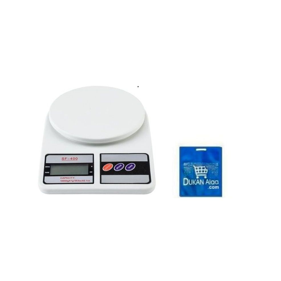 Digital electronic kitchen scale 10 kg white model SF-400