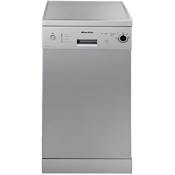White Point Dishwasher 10 Place Settings Silver WPD104S