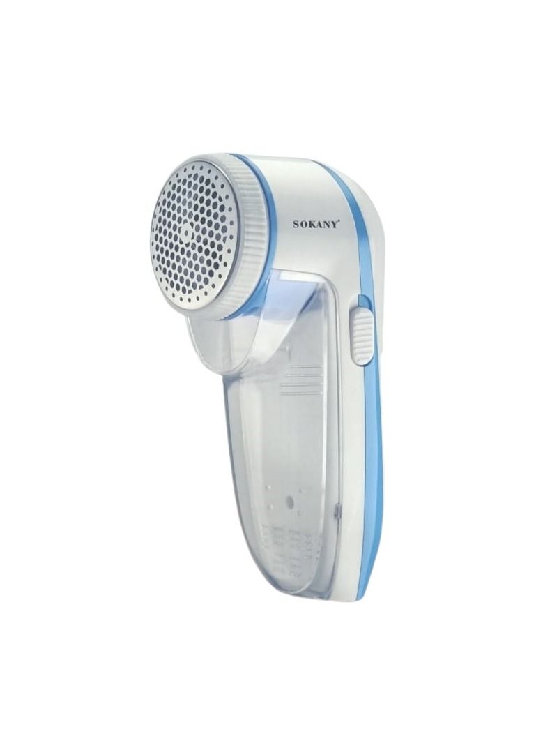 Sokany Rechargeable Lint Remover, White and Blue - SK-881