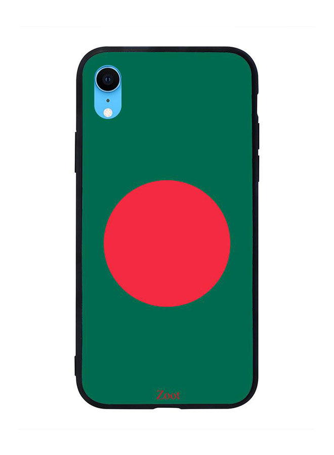 جراب ظهر بطبعة علم بنجلاديش لابل ايفون XR