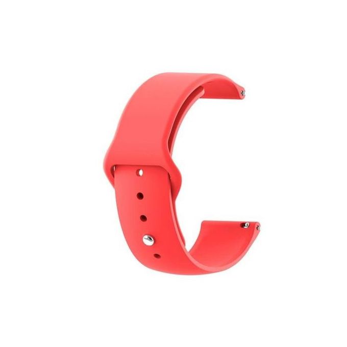 Silicone Strap For Huawei GT, Gt2 Smart Watch 46Mm - Red